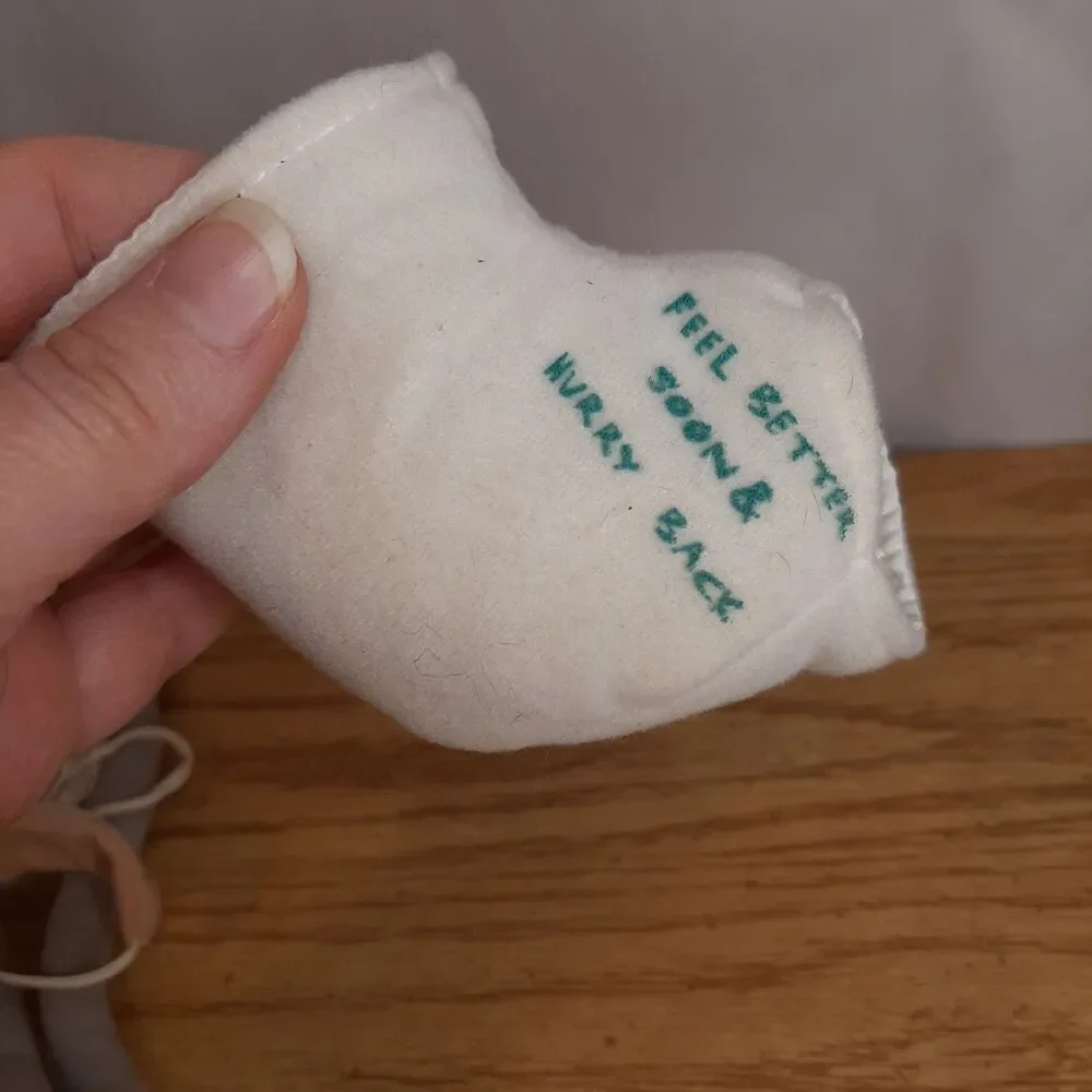 2011 Build A Bear Made Fur You Feel Better Soon - Boot cast, Crutch, Bandage BAB